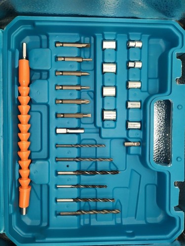 Trapano avvitatore doppia batteria A litio 48V 5ah valigia CON 24 accessori NEW - Foto 4 di 7