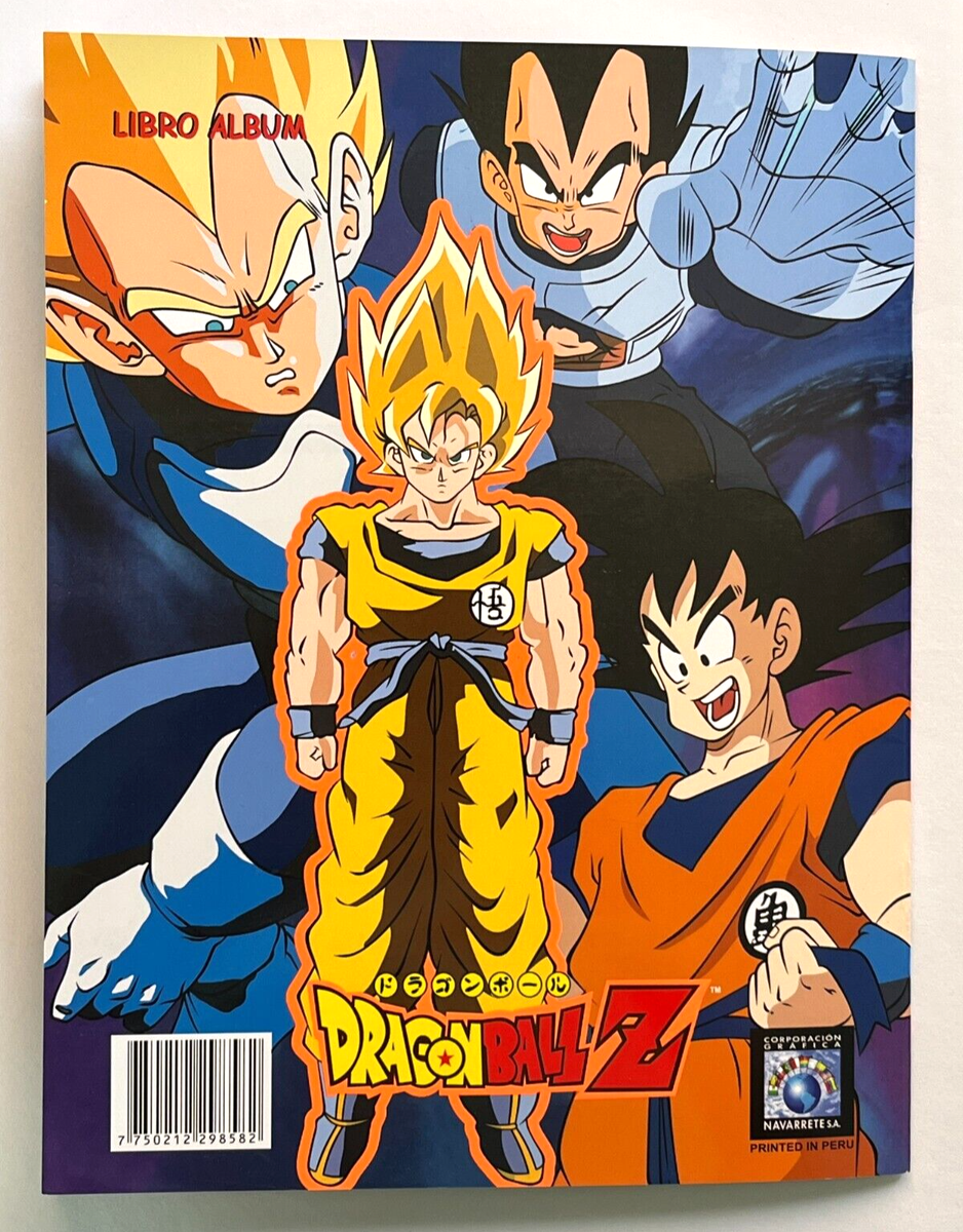 ALBUM DRAGON BALL Z 2 - Sticker Album + Full Set 232/232 PERU 2023