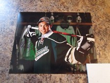 MATHEW DUMBA MINNESOTA WILD RED DEER REBELS SIGNED 8X10 MATTE PHOTO (H)