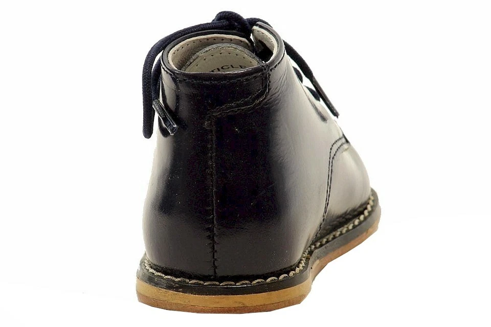 Оксфорды Josmo для младенцев/малышей детей мальчиков и девочек первые ходунки темно-синие - Изображение 4 из 4