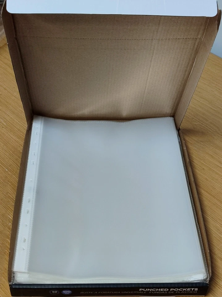 BUSTE TRASPARENTI PER RACCOGLITORE A4 Lucide, Alto Spessore 80 micro - Immagine 2 di 4