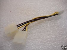 NEW Dual Molex to 6-Pin PCI Express Power Adapter Cable PCIXPRESPWRCAB