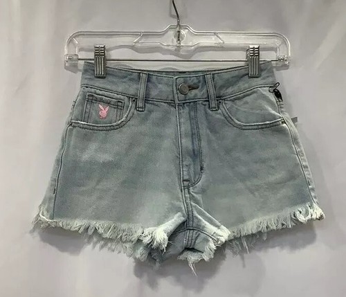 Playboy By Pacsun Womens Jean Shorts 