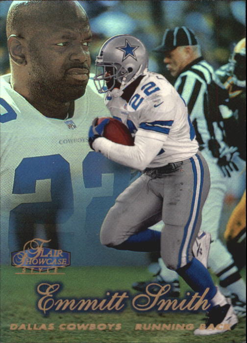 1998 Flair Showcase (Fleer) Football "Row 2 Style" Parallel Cards
