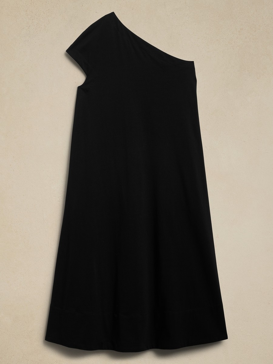 BANANA REPUBLIC Odile One-Shoulder Knit Dress NWT - SMALL Black #445953 | eBay BANANA REPUBLIC Odile One-Shoulder Knit Dress NWT - SMALL Black #445953 | eBay
