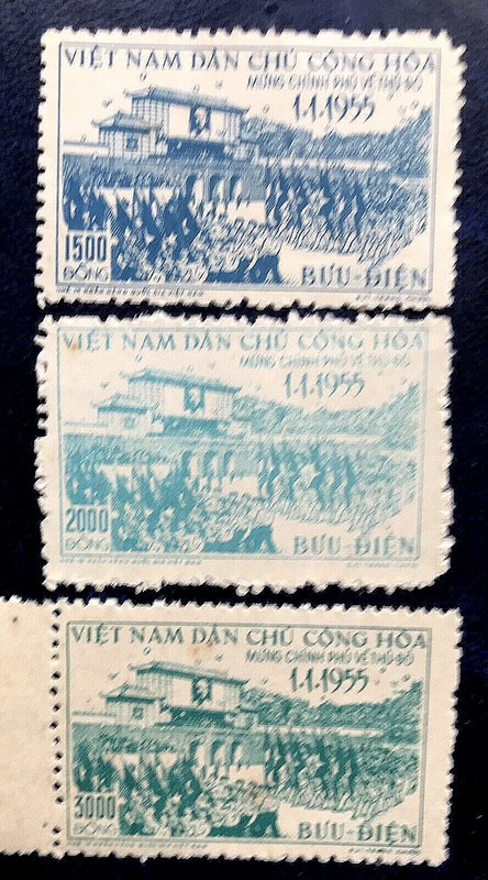 Vietnam 1956, SC#29-31,  MNH NGAI   SCV$210