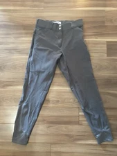 Royal Highness Full Seat Breeches - Gray 28