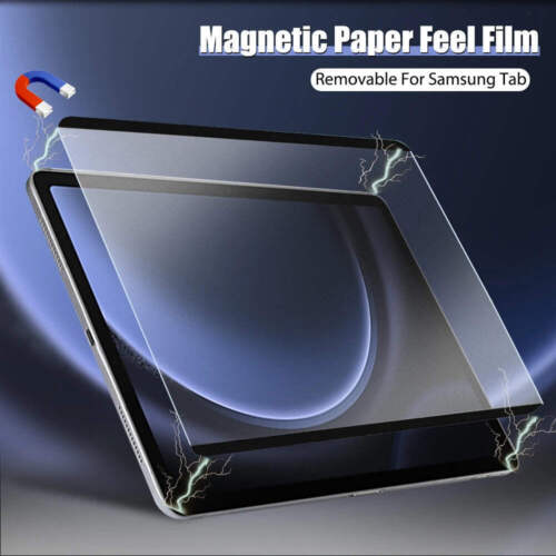 Paper Magnetic Like Screen Protector For Samsung Galaxy Tab S6 Lite S7 S9 Fe A9