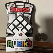 2024 Rubik  s Cube SQUISH CUBE for Adults  Kids Ages 8 Spin Master-FREE SHIP