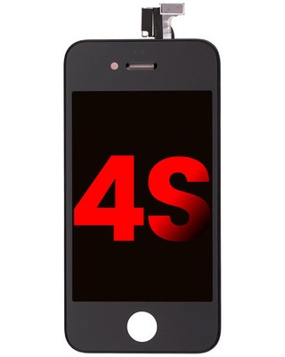 LCD-Display für iPhone 4S (Aftermarket Plus) (Schwarz) Black