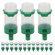 18 Pcs Watering Bottle Cage Dispenser Automatic Feeder Pet
