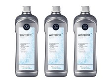 3x Mercedes-Benz Genuine Washer Fluid With Antifreeze 1L WinterFit A000986940111