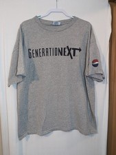 Vintage 90s Pepsi Generation Next Single Stitch Grey T-Shirt XXL Logo