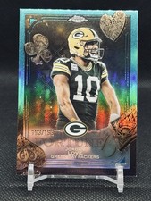 2025 Topps Chrome Jordan Love - Fortune 15 Aqua Refractor /198 #F15-17 - Packers