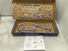 T & S Brass 8" Wall Mount Pre-Rinse Unit with 14" Swing Nozzle B-2187