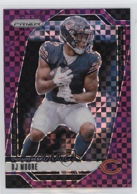 2024 Panini Prizm Purple Power Prizm 6/49 DJ Moore #48 0w27
