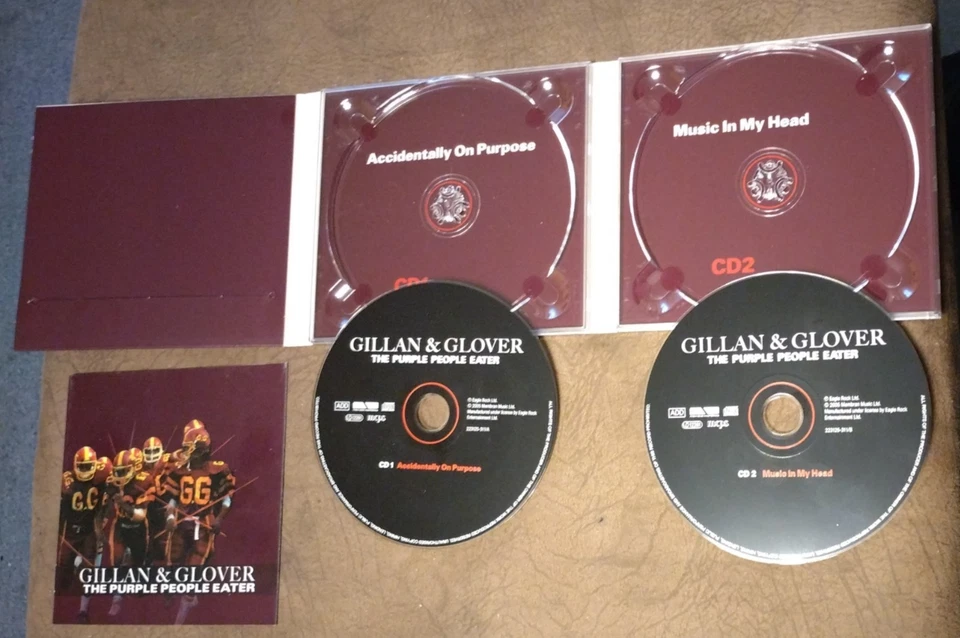 GILLAN & GLOVER -- The Purple People Eater -- 2CD -- Digipak -- Hard Rock --2005 - Bild 4 von 4