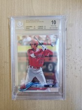2018 Topps Update Shohei Ohtani rookie card RC US285 BGS 10 PRISTINE