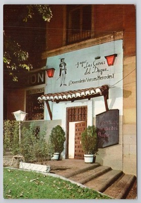 Postcard Las Cuevas del Duque Madrid Spain Restaurant