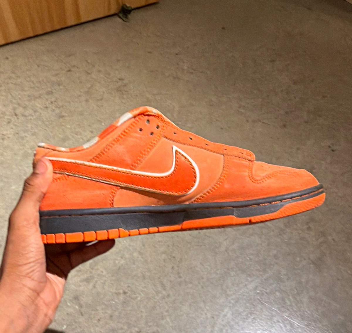Nike Dunk Low Orange Suede for Sale | Authenticity Guaranteed | eBay