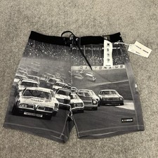 Hurley NASCAR Phantom Board Shorts Mens 33 Drawstring Quick Dry Swim NEW 75