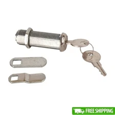 Weather Resistant Keyed Cam Lock 2in Stainless Steel Compartment Security New