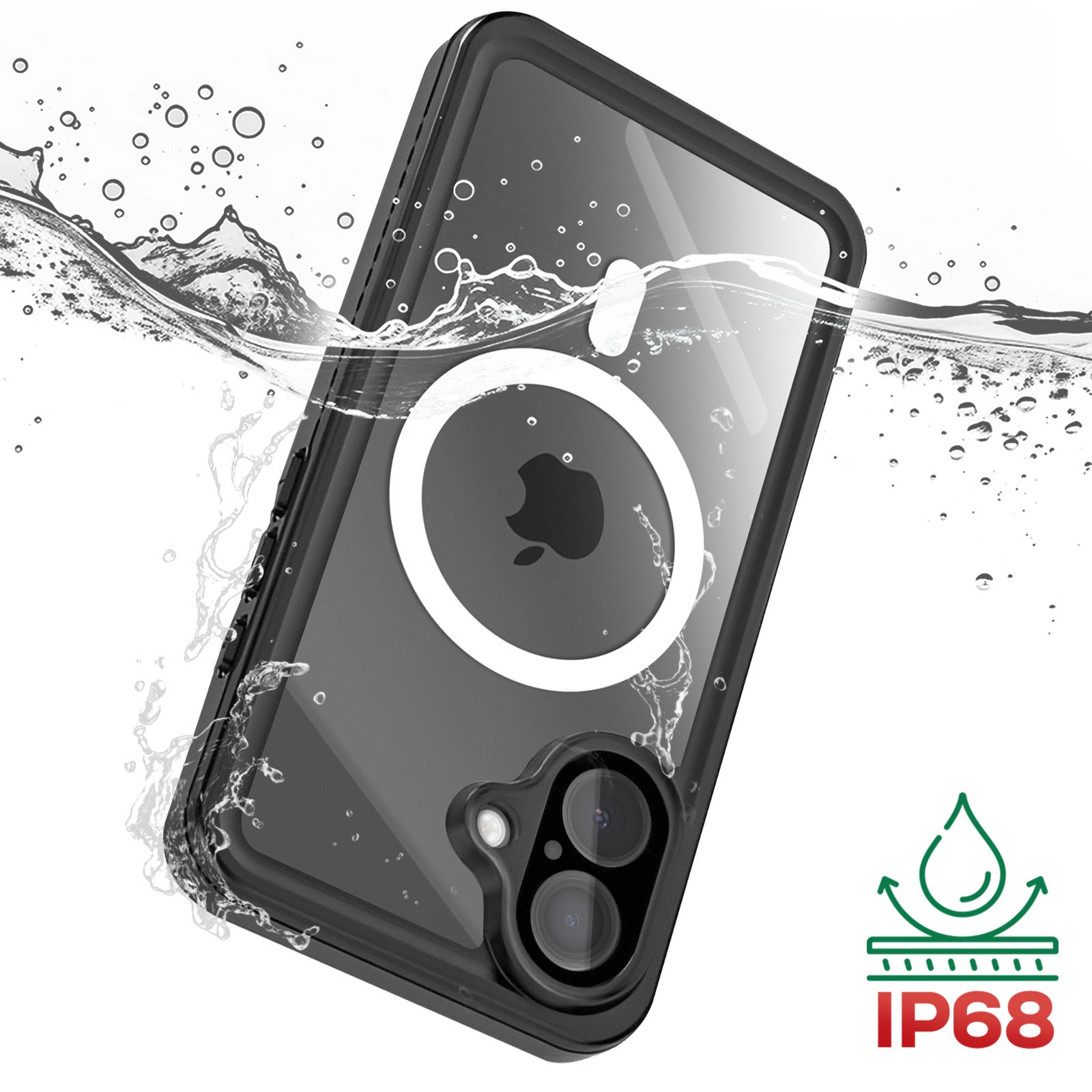 Coque iPhone 17 Redpepper IP68 imperméable protection 360 durable - 3