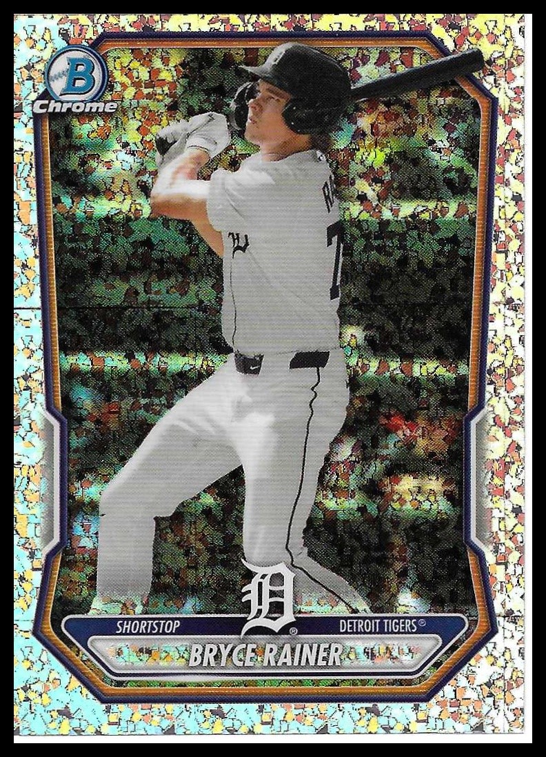Bryce Rainer 2026 Bowman #BCP-99 Chrome Prospects Mini Diamond Tigers