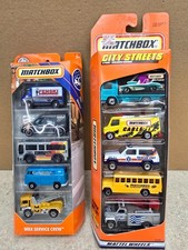 Matchbox 5 packs MBX Service Crew  City Streets