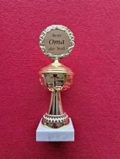 POKAL Extra Gravur " Beste Oma der Welt"