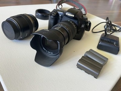 Canon EOS 30D DSLR Digitalkamera 2 Objektive (Sigma, Macro,18 200mm,EFS 60mm)
