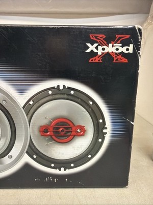 Vintage 1990's Sony Xplode XS-V1642A 6 1/2” Speakers Set 270 Watts Vintage 1990's Sony Xplode XS-V1642A 6 1/2” Speakers Set 270 Watts
