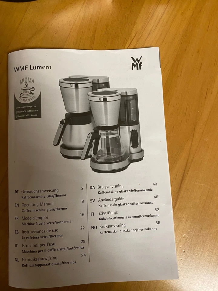 WMF Lumero Thermo Kaffeemaschine - Bild 2 von 3