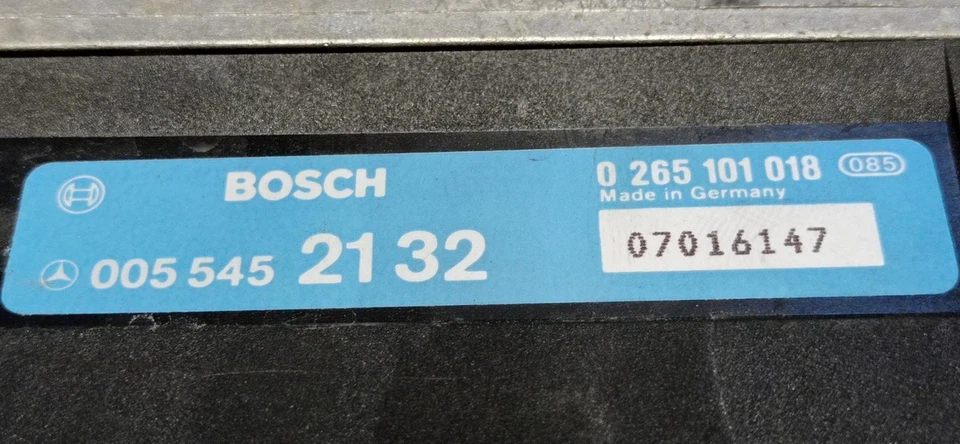 0055452132 Centralina Motore per MERCEDES-BENZ 190 (BM 201) 1991 119073 - Immagine 3 di 3