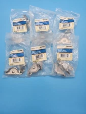Gatehouse Satin Nickel Sash Lock Window Latch Hardware Lot of 6 New