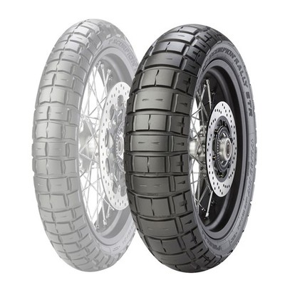 Pirelli 28654007d12-7937f9 Scorpion Rally STR Rear Motorcycle Tire 130/80R-17