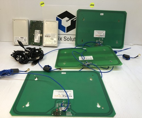 LOT OF THREE(3) FEIG BIBLIOTHECA UNIFIED KIOSK ANTENNAS UNTESTED LIBRARY OWNED