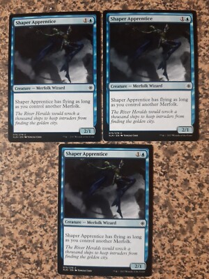 MTG - 3 x Shaper Apprentice - Ixalan