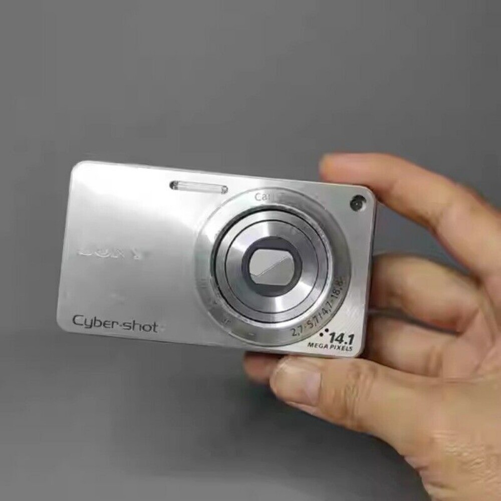 [ジャンク] SONY Cyber-shot DSC-W350 シルバー Sony Cyber-Shot DSC-W350 Digital Camera Silver 4x 14.1