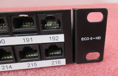 HellermannTyton CAT6 Unshielded 48 Port 1U Right Angled RJ45 Patch Panel Black - Photo 7/11