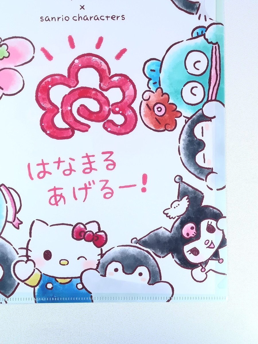 Hello Kitty koupenchan × Sanrio Characters A4 Clear File