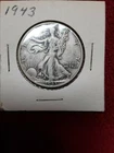 1943 WALKING LIBERTY HALF DOLLAR 90% SILVER U.S. COIN VINTAGE