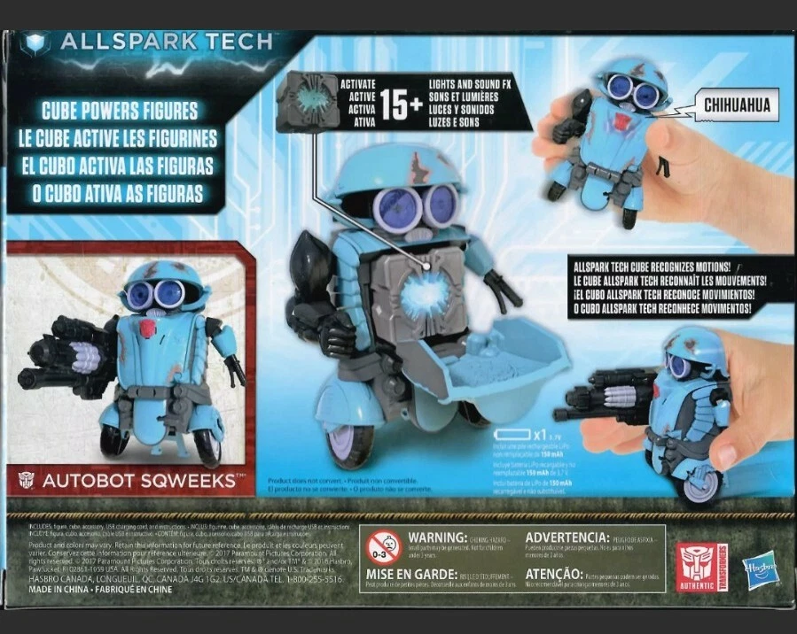 Transformers Allspark Tech Autobot Sqweeks Starter Pack Power Cube Nuevo Sellado Foto 3 de 4