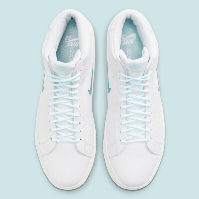 Size 12 - Nike Zoom Blazer Premium SB Mid White Glacier Ice  display picture 3
