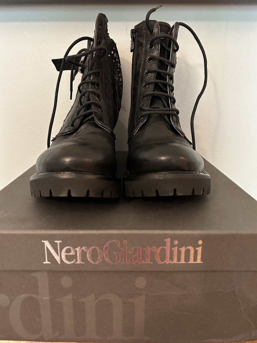 NERO GIARDINI - Sneakers Con Lacci Nero Art.411560D NERO 39
