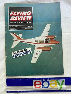 Flying Review International May 1964 Mirage 3 Tupolev Tu-16 Beagle 206 Concorde