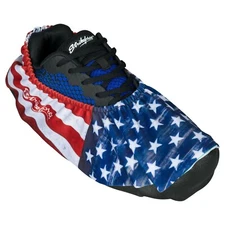 KR Strikeforce Flexx USA Flag Bowling Shoe Covers One Size Fits Most