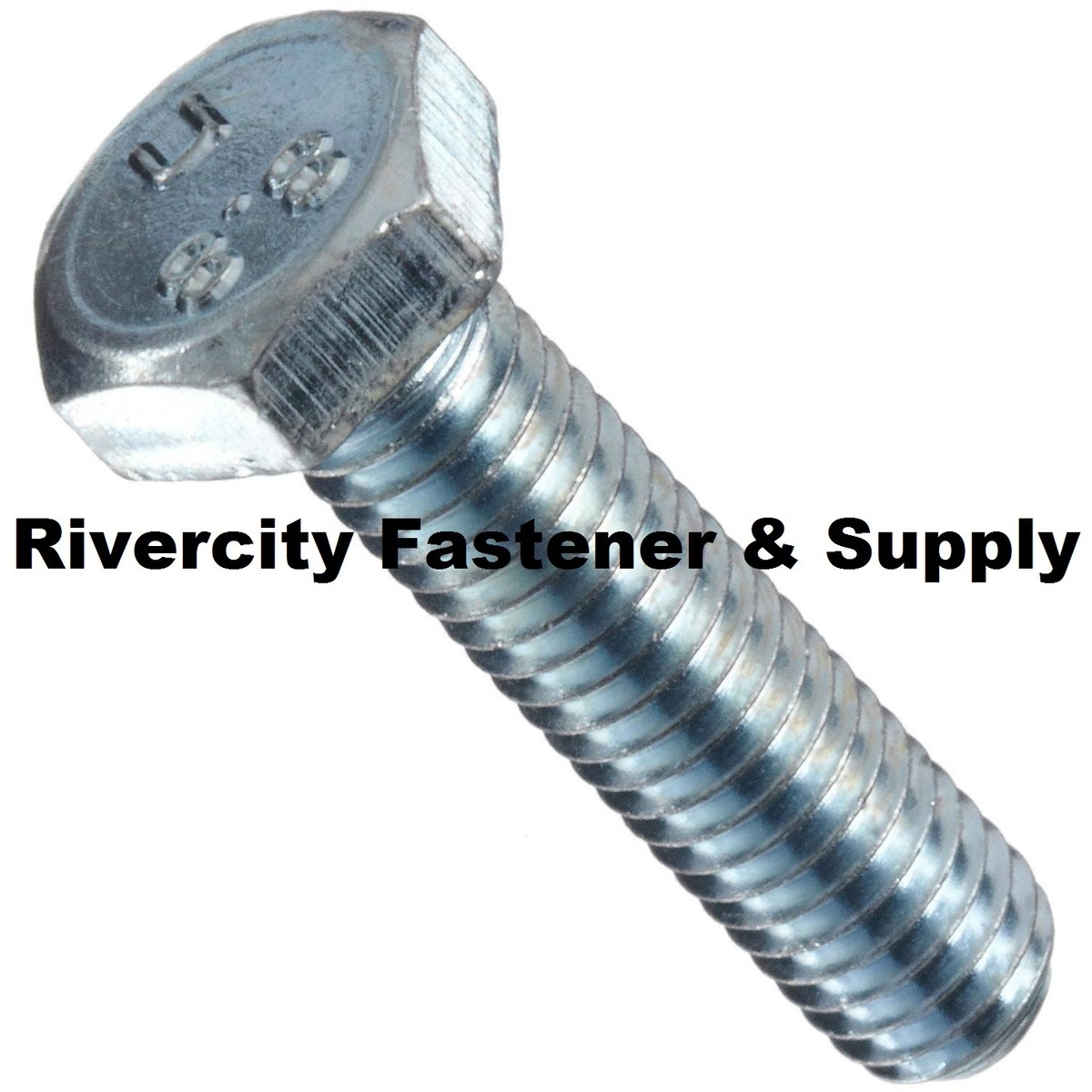 5 M7-1.0 X 70mm Hex Head Bolts - Grade 8.8 Zinc Plated Metric Cap Screws 5 thumbnail image