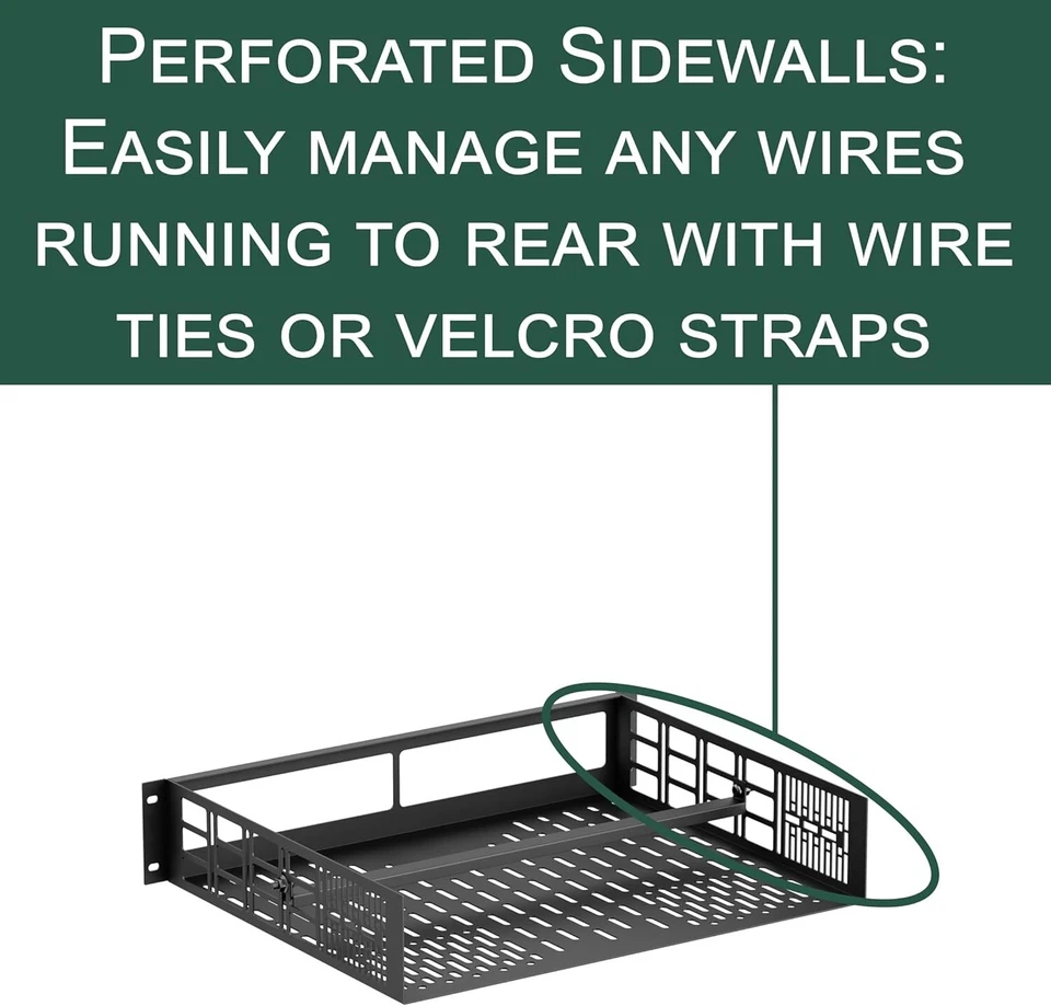 ynVISION.DESIGN Custom Rack Shelf Compatible with SONOS AMP | Rack Mountable - Image 4 of 4