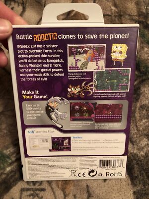 Leap Frog Didj Game Cartridge NICKTOONS ANDROID INVASION Math
